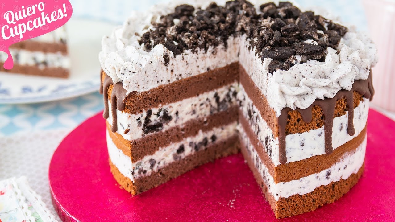 Pastel Helado De Oreo