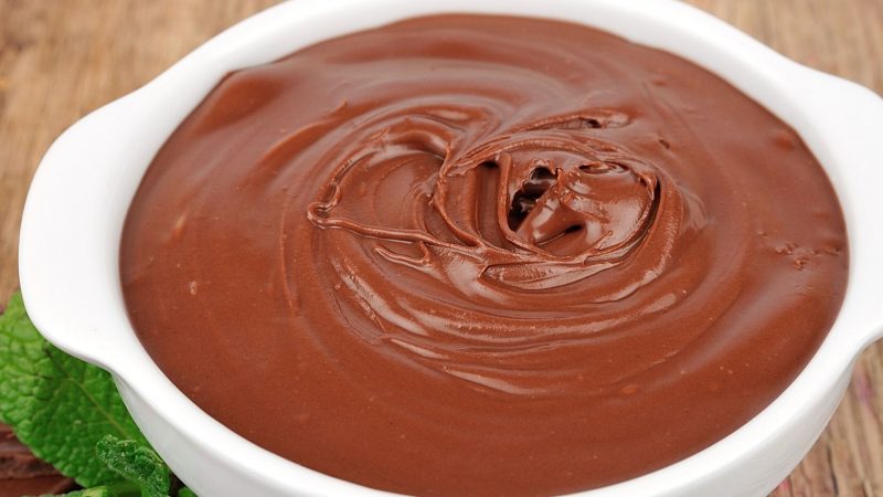 crema de chocolate