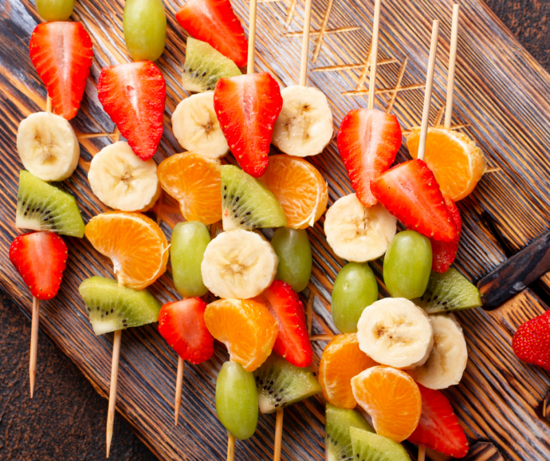 brochette de frutas