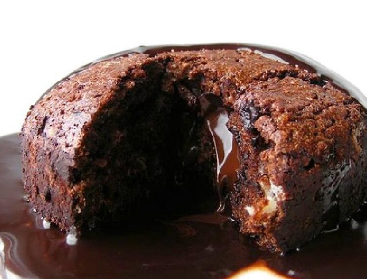 Budín de chocolate