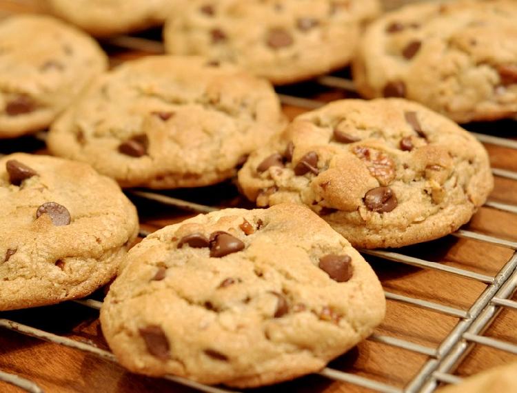 galletas con trozos de chocolate