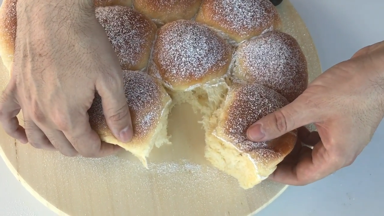 Receta Facil De Pan De Nata Super Esponjoso