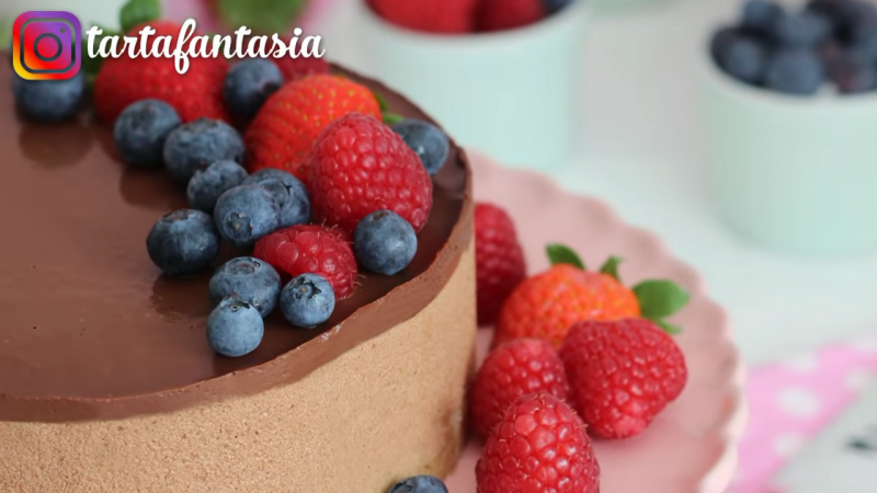 Tarta Mousse de chocolate