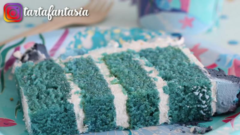 Cómo hacer un BIZCOCHO BLUE VELVET