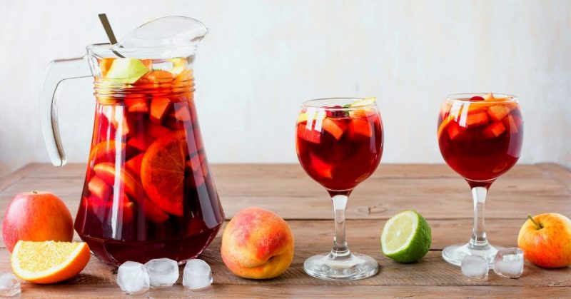 como hacer sangria