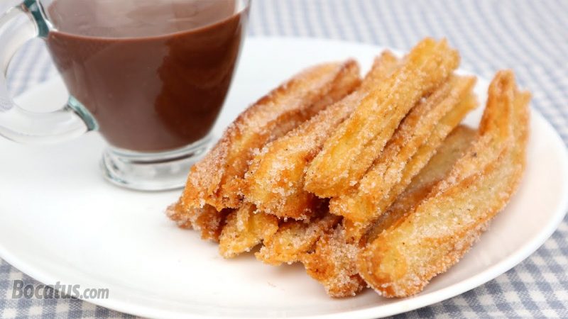 Churros caseros (fáciles y crujientes)