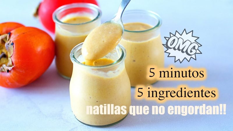 Natillas que no engordan