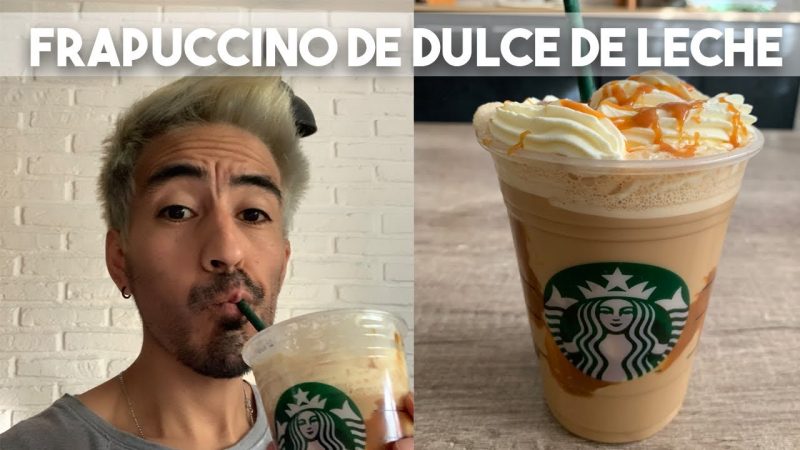 Frapuccino de dulce de leche