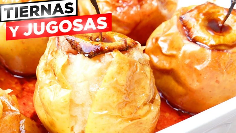 Manzanas asadas al horno