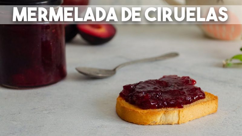 Mermelada de ciruela