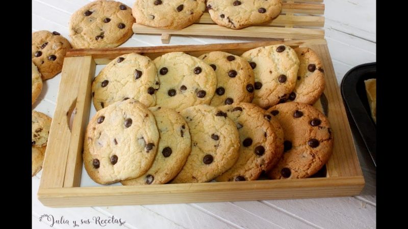 Cookies con chispas de chocolate