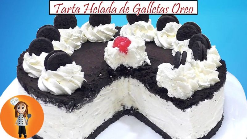 Tarta Helada de Galletas Oreo