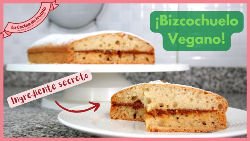 Bizcochuelo vegano