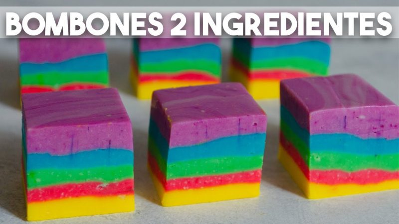 Bombones con 2 ingredientes