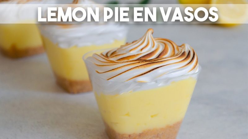 Lemon Pie en vaso