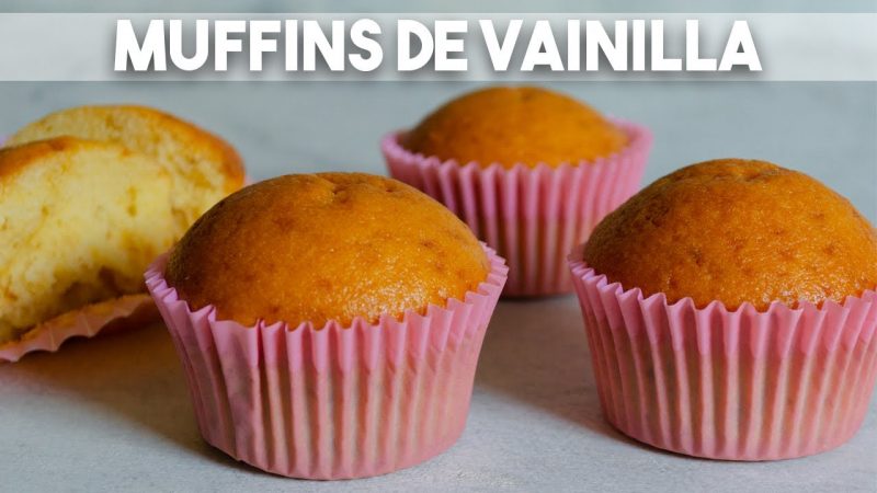 Muffins de vainilla