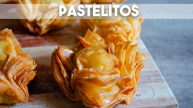 Pastelitos hojaldrados