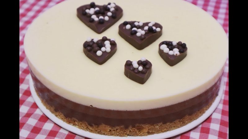 Tarta de 3 chocolates