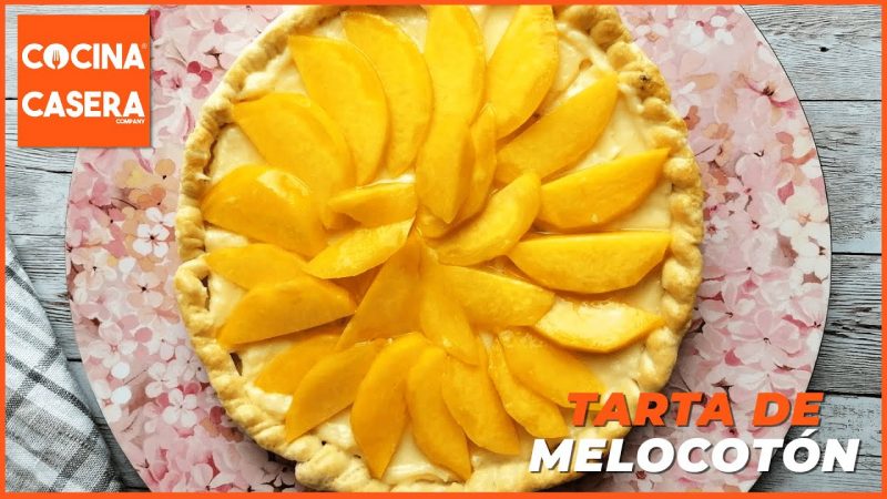 Tarta de melocotón