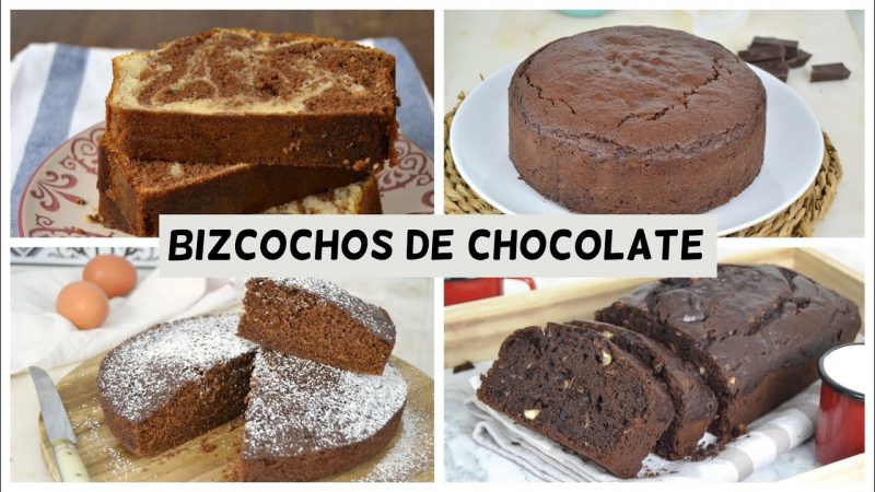 Bizcochos de chocolate