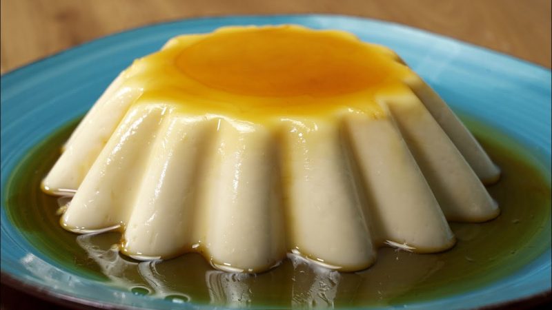 Flan de queso