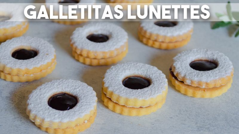 Galletitas lunettes