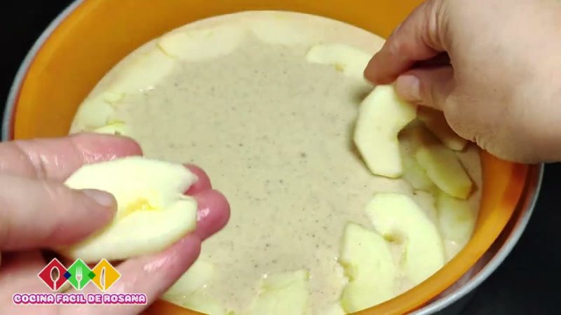 Postre de manzana