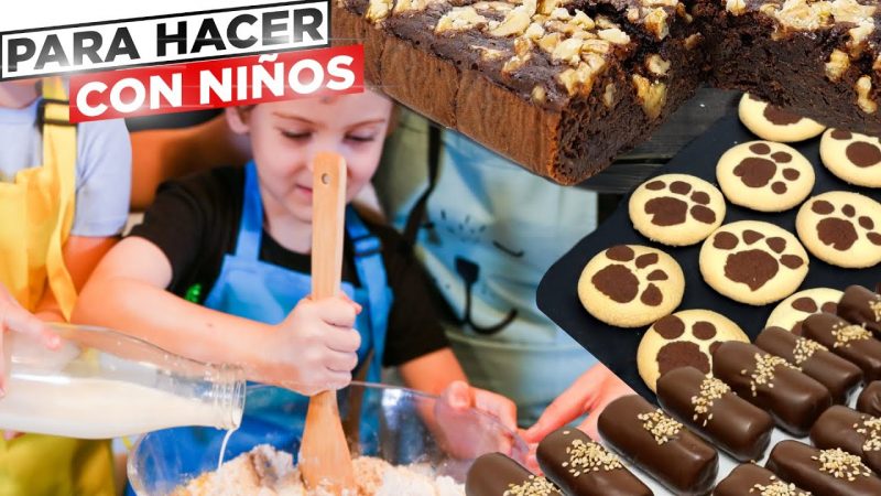 Postres para hacer con niños