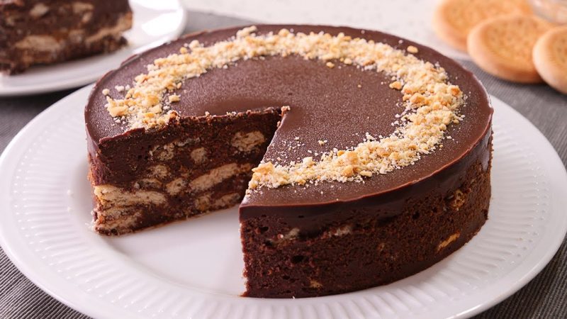 Tarta Marquesa de chocolate