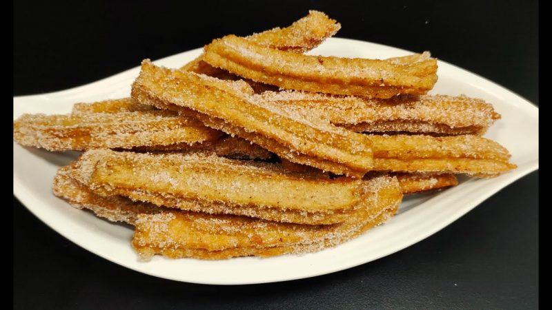 Churros Caseros con tips para que no exploten