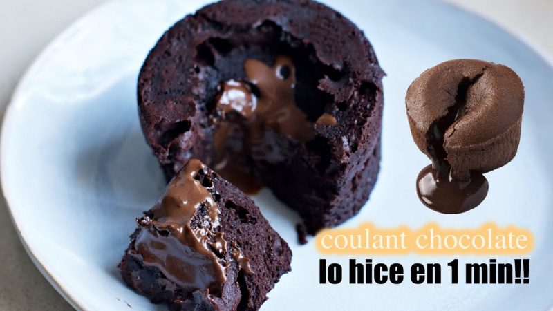 Coulant de chocolate