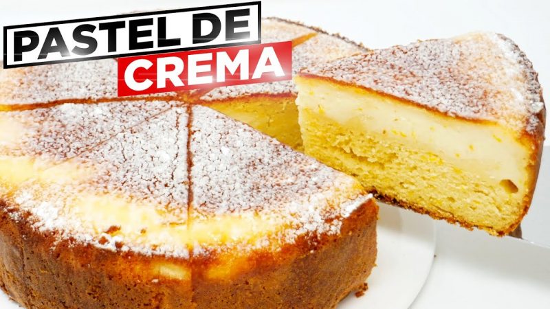 Pastel de crema