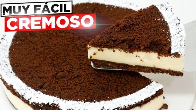 Postre frío sin horno