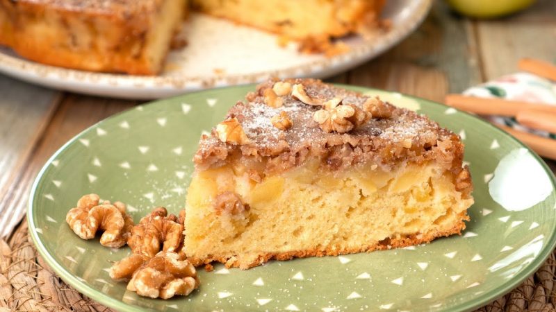 Tarta de Manzana y Nueces