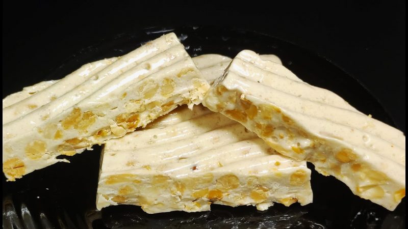 Turrón navideño muy fácil y rápido de hacer