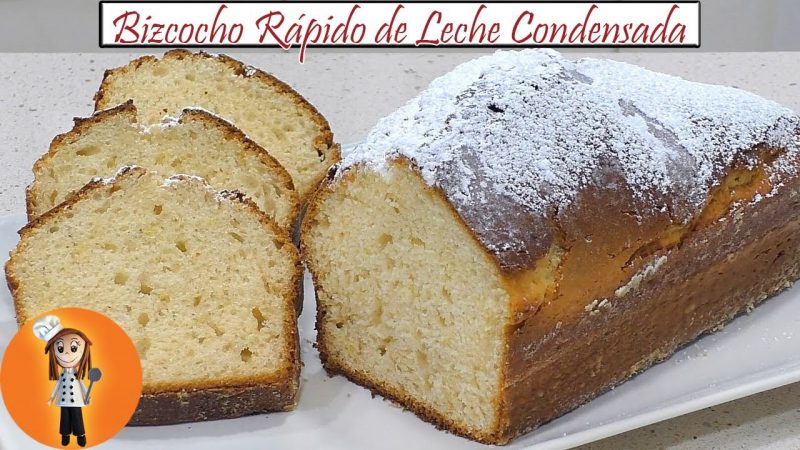 Bizcocho de leche condensada