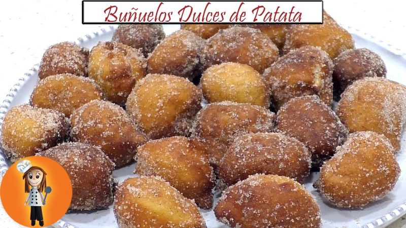 Buñuelos dulces de patata