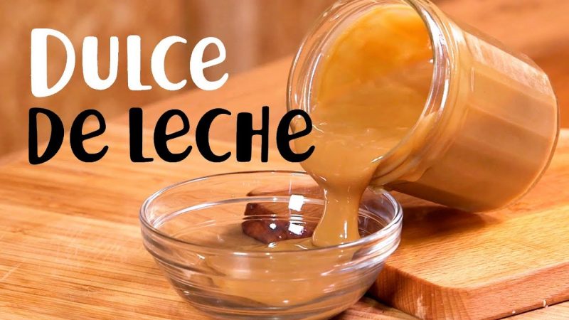 Dulce de leche casero al microondas