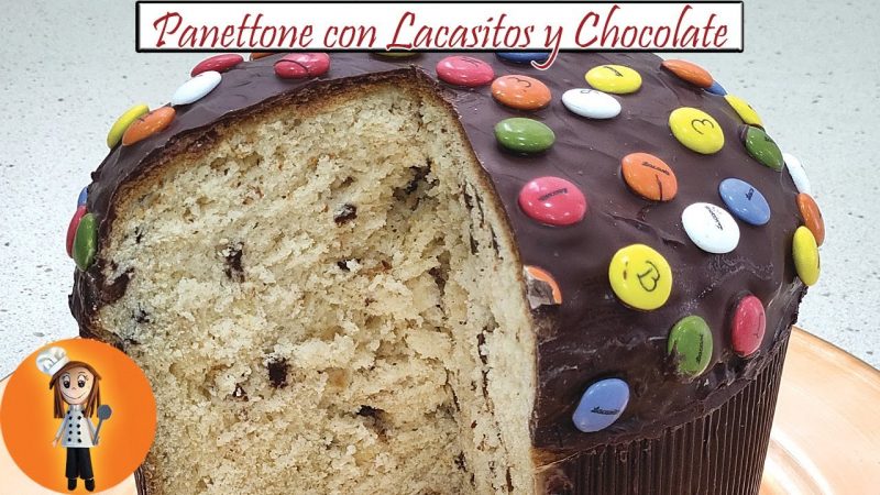 Panettone con chocolate