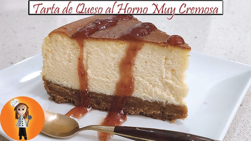 Tarta de queso al horno