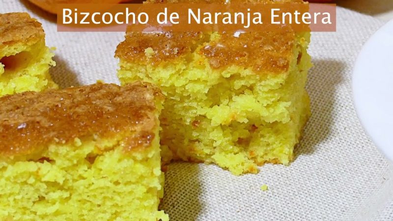 Bizcocho de naranja