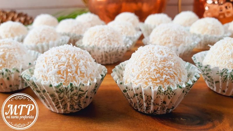 Brigadeiros de coco