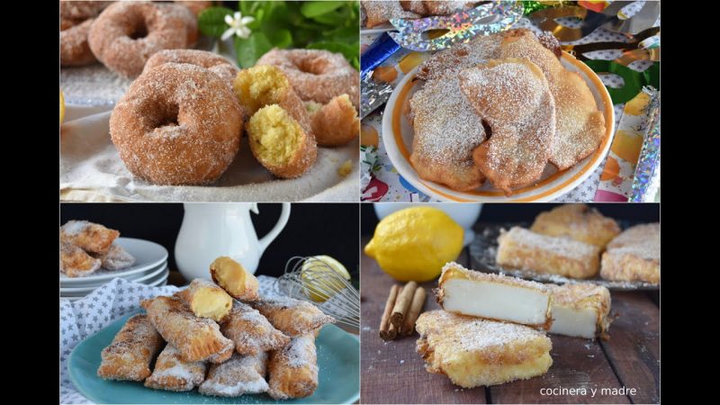 Dulces típicos de carnaval