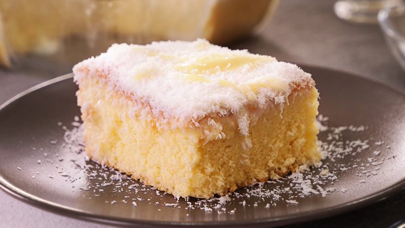 Pastel de coco