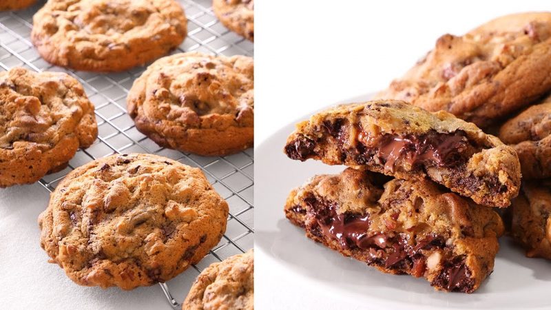 Galletas con chispas de chocolate