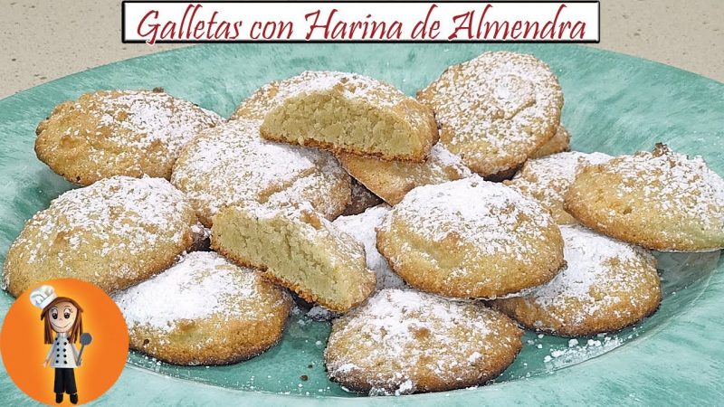 Galletas con harina de almendras