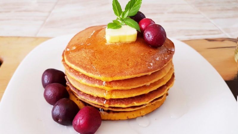 Hot cakes cero grasa