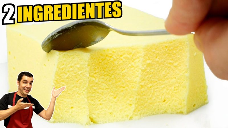 Postre con solo 2 ingredientes