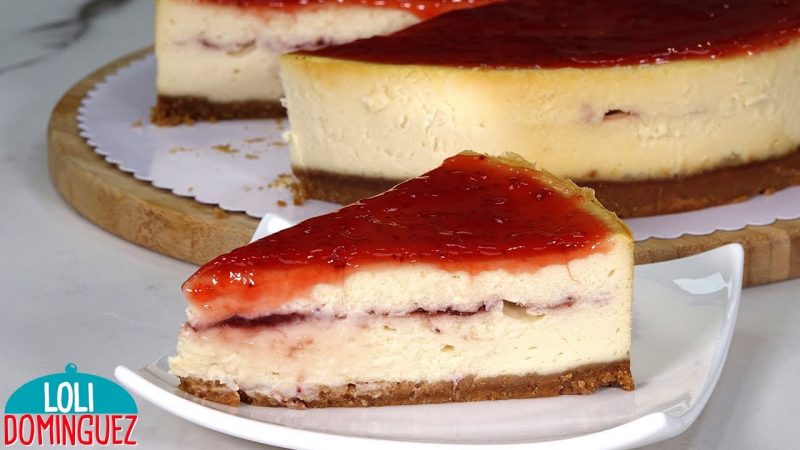 Cheesecake de frutillas