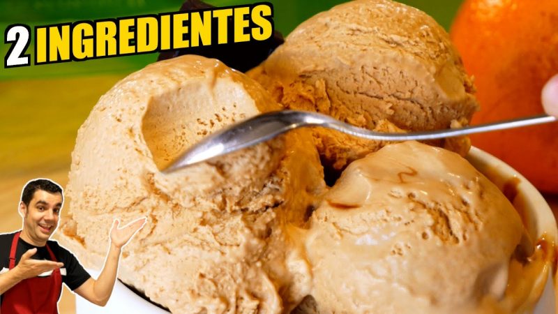 Helado de 2 ingredientes